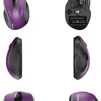 TECKNET Wireless Mouse, 2.4G Ergonomic Optical Mouse, Computer Mouse for Laptop, PC, Computer, Chromebook, Notebook, 6 Buttons, 24 Months Battery Life, 2600 DPI, 5 Adjustment Levels - Image 8