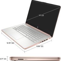 hp 14" Laptop Stream Ultral Light for Students and Business, Quad-core Intel Celeron Processor, 8GB RAM, 256GB Storage (128GB eMMC+128GB Ghost Manta SD Card), 1 Year Office 365, HDMI, Win 11 - Image 6