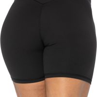 Sunzel No Front Seam High Waist Biker Shorts for Women, Squat Proof Yoga Workout Gym Bike Shorts - Image 4