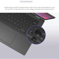 ASUS Chromebook CM14 Laptop (14" FHD LED Anti-glare, MediaTek Kompanio 520, 4GB RAM, 64GB eMMC), Ruggedized, Home & Student, Light Weight, 15-Hr Long Battery Life, Webcam, Wi-Fi 6, Type-C, Chrome OS - Image 5