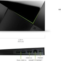 NVIDIA SHIELD Android TV Pro Streaming Media Player; 4K HDR movies, live sports, Dolby Vision-Atmos, AI-enhanced upscaling, GeForce NOW cloud gaming, Google Assistant Built-In, Works with Alexa - Image 2