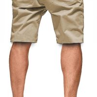 JMIERR Mens Casual Shorts - Cotton Drawstring Summer Beach Stretch Twill Chino Golf Shorts - Image 2