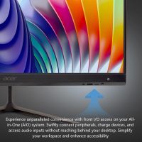 Acer Aspire C27 AIO Desktop | 27" Full HD IPS 120Hz Display | AMD Ryzen 7 5700U Octa-Core Processor | AMD Radeon Graphics | 16GB DDR4 | 1TB SSD | Wi-Fi 6 | USB Keyboard & Mouse | C27-2G-UR13 - Image 6