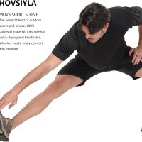 1/5 Pack Running Shirts Men Sport Tops Dry Fit Gym Wicking Athletic T Shirts Breathable Cool Workout Shirts - Image 4