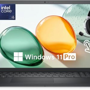Dell Inspiron 15.6" Touchscreen Laptop, 13th Gen Intel Core i5-1334U, 16GB RAM 512GB SSD, Windows 11 Pro, USB-C HDMI, Lifetime Office – Lightweight Student & Business Laptop Computer, Mytrix Accessory
