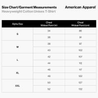 American Apparel Heavyweight Cotton T-Shirt, Style G1301/G1301GD, Multipack - Image 6