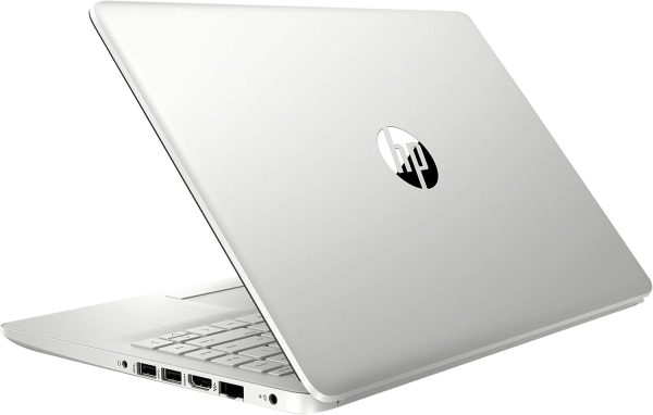 HP Stream 14" HD BrightView Laptop, Intel Celeron N4120 Processor, 16GB RAM, 64GB SSD, Intel UHD Graphics, 720p Webcam, WiFi, HDMI, Win 11 S, Silver (Renewed)