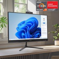 Acer Aspire C27 AIO Desktop | 27" Full HD IPS 120Hz Display | AMD Ryzen 7 5700U Octa-Core Processor | AMD Radeon Graphics | 16GB DDR4 | 1TB SSD | Wi-Fi 6 | USB Keyboard & Mouse | C27-2G-UR13 - Image 2