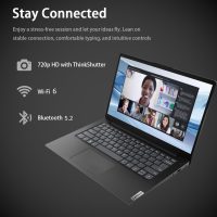 Lenovo V14 Gen 4 Business Laptop (14" FHD Anti-Glare, Intel 10-Core i7-13620H, 40GB RAM, 1TB SSD), Webcam with Privacy Shutter, Ethernet, Wi-Fi 6, HDMI, Bluetooth, Win 11 Pro w/ Copilot, Black - Image 3
