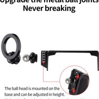 MaserWeller Car Phone Holder for Honda HR-V 2023-2025 Accessories/CR-V 2023 2024 2025 Accessories 7/9-inch Screen Fixed Clip, Phone Mount Compatible with MagSafe, 360° Rotation Cell Phone Holder - Image 7