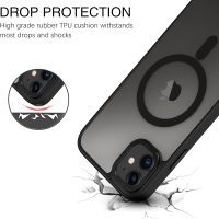 BENTOBEN for iPhone 11 Phone Case, Phone case for iPhone 11 Magnetic Case [Compatible with Mag Safe] Translucent Matte Slim Shockproof Anti-Fingerprint Protective Cover for iPhone 11 6.1’’ Black - Image 4