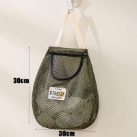 Kitchen Mesh Bag Hollow Vegetable Underwear Socks Sundries Storage Bag Durable Large Capacity Hanging Net(Beige) - Image 2