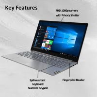 Lenovo ThinkBook 15 Gen 4 Business Laptop (15.6" FHD Anti-Glare, Intel 10-Core i7-1255U, 16GB RAM, 512GB SSD), 1080p Webcam, Fingerprint, Thunderbolt 4, Ethernet, Wi-Fi 6, Win 11 Pro w/Copilot, Grey - Image 3