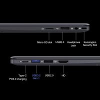 14 inch Laptop Computer, 8GB DDR4 RAM 128GB SSD, 4-Core Processor (Up to 2.9GHz), Thin & Portable Notebook PC, WiFi, BT4.2, MS Office 2024 - Image 6