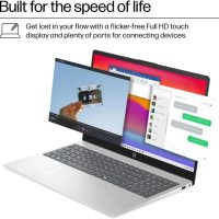 HP 2025 Touchscreen Business Laptop, 15.6" FHD LED, Intel 13th Gen i7-1355U, Intel Iris Xe Graphics, 64 GB DDR4, 2 TB SSD, Lightweight & Portable, Copilot AI, Wi-Fi 6, Windows 11 Pro, w/Accessories - Image 2