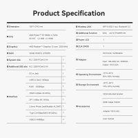 Beelink SER5 MAX Mini PC, AMD Ryzen 7 6800U (8C/16T, up to 4.7GHz), 32GB LPDDR5 1TB NVME SSD, Mini Desktop Computer Support 4K@60Hz/WiFi6/BT5.2/DP1.4/HDMI/Type-C/Gaming PC - Image 9