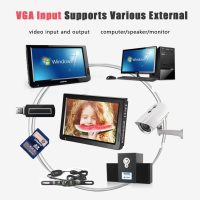 10 inch Portable TV ATSC Digital Television 16:9 TFT LED 1080P HDMI Video Player with USB/TF Card Slot Built in Rechargeable Battery for Home Car Outdoor Travel (01) - Image 5