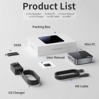 DreamQuest Mini PC Windows 11 Pro Preinstalled, Intel 12th N95 (up to 3.4GHz) Mini Desktop Computer with 32GB RAM 1TB M.2 SSD, USB3.2, BT4.2,WiFi 5,4k HDMI, Gigabit Port for Home Office - Image 6