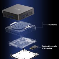 GEEKOM Air12 Lite Mini PC (3-Year Quality Support),with 12th Gen Intel N150 (Upgraded N100),16GB RAM 512GB NVMe PCIe M.2 SSD,6 USB Ports 9-Pin Mini Desktop Computer for Home/Business/Office - Image 7