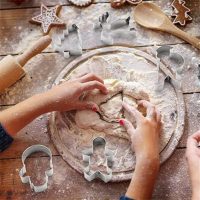 Mould Elk Bakery Accessories Multi-specification Christmas Stainless Steel Cookie Cutters Festive Atmosphere(E) - Image 3