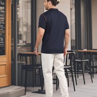 Men's Polo Shirts Short Sleeve Golf Polo T Shirt Lightweight Casual Button Down Shirts Summer Collared with Pocket - Image 5