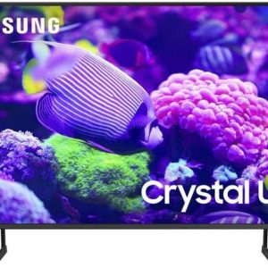 Samsung 50-Inch Class Crystal UHD 4K DU7200 Series HDR Smart TV w/Object Tracking Sound Lite, PurColor, Motion Xcelerator, Mega Contrast, Q-Symphony (UN50DU7200, 2024 Model)