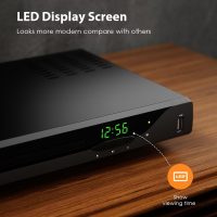 Blu Ray DVD Player, 1080P Home Theater Disc System, Play All DVDs and Region A 1 Blu-Rays, Support Max 128G USB Flash Drive + HDMI/AV/Coaxial Output + Built-in PAL/NTSC with HDMI/AV Cable - Image 2
