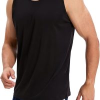 OYGSieg 6 Pack Men's Quick Dry Workout Tank Tops Breathable Gym Sleeveless Muscle Shirts for Active Men - Image 2