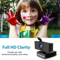 NexiGo N60 1080P Webcam with Microphone, Adjustable FOV, Zoom, Software Control & Privacy Cover, USB HD Computer Web Camera, Plug and Play, for Zoom/Skype/Teams, Conferencing and Video Calling - Image 6