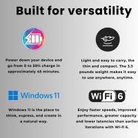 HP 255 G10 15.6" FHD Business Laptop, AMD Ryzen 7 7730U, 16GB RAM, 512GB PCIe SSD, Numeric Keypad, Webcam, Wi-Fi 6, HDMI, Windows 11 Pro, Black - Image 4