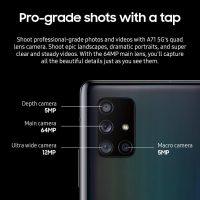Samsung Galaxy A71 5G LTE Verizon | 6.7" AMOLED Screen |128GB of Storage | Long Lasting Battery | Single SIM | 2020 Model | Black - (SM-A716VTKMVZW) (Renewed) - Image 4