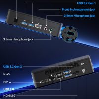 GEEKOM Air12 Lite Mini PC (3-Year Quality Support),with 12th Gen Intel N150 (Upgraded N100),16GB RAM 512GB NVMe PCIe M.2 SSD,6 USB Ports 9-Pin Mini Desktop Computer for Home/Business/Office - Image 8
