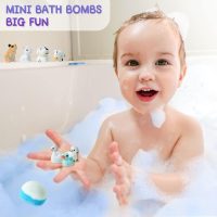 Bath Bomb Gift Set with Toys Inside, 20 Pack Organic Bath Bombs for Kids, Kids Safe Handmade Fizzy Balls for Kid, Ideal Birthday Easter Gift for Boys & Girls - Image 8