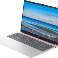 HP 2024 Portable 15'' HD Micro-Edge IPS Laptop, Intel Pentium Processor Up to 3.68GHz, 16GB DDR4, 128GB SSD, HDMI, Webcam, Ultra-Fast 6th Gen WiFi, Windows 11 OS, Dale Red (Renewed) - Image 3