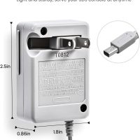 3DS Charger, VOYEE 3DS Charger Compatible with Nintendo 3DS/ DSi/DSi XL/ 2DS/ 2DS XL/New 3DS 100-240V Wall Plug Adapter - Image 3