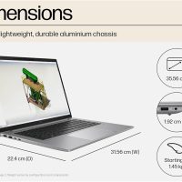 HP ZBook Firefly G10 Mobile Workstation (14" FHD+, Intel 14-Core i7-1370P, 64GB DDR5 RAM, 2TB SSD) Laptop for Engineer, Designer, Backlit, Fingerprint, 2x Thunderbolt 4, 5MP IR Webcam, Win 11 Pro - Image 5