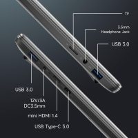 ALLDOCUBE 15.6" Laptop 12GB RAM+256GB SSD GTBook 15, Windows 11 System, Intel Celeron N5100 Quad-core Chip, FHD IPS 1920x1080 Display, Dual Microphone & Speaker, 2.4G+5G WiFi, 10000mAh Battery - Image 8
