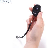 Photomyne Wireless Camera Shutter Clicker | Camera Shutter Remote Control for iPhone & Android Smartphones | Wireless Remote Control Selfie Button - Includes Wrist Strap (1 Pack) - Image 2