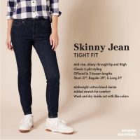 Amazon Essentials Women's Mid-Rise Stretchy Skinny Jean - Image 2