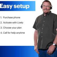 Lively Jitterbug Smart4 Smartphone for Seniors - Cell Phone for Seniors - Not Compatible with Other Wireless Carriers - Must Be Activated with Lively Phone Plan - Image 7