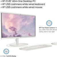 HP All-in-One Desktop Computer 2025 Premium, 21.5" FHD Display, Dual-Core Intel Processor, 32GB RAM, 1TB Storage (500GB SSD + 500GB Ext), Webcam, Win 11 Pro, Lifetime Office 2024 +HubxcelAccessory - Image 5