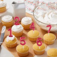 Red Number 7 Birthday Candles, Cake Toppers for Birthday/Baby Shower/Anniversary/Wedding Party Celebrating/Decorating. (Red Number 7) - Image 4