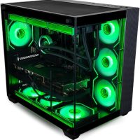 Panorama XL Gaming PC (GeForce RTX 5080, 16-Core Ryzen 9 9950X3D CPU, 96GB DDR5 RAM, 4TB Gen4 NVMe SSD, Water-Cooled, WiFi 6, Windows 11 Pro) Best 2025 Prebuilt RGB Tower Desktop Computer for Gamers - Image 3