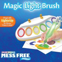 Crayola Color Wonder Magic Light Brush, Mess Free Painting Station for Kids, Gift for Kids, Toddler Toys & Activities, Ages 3, 4, 5 - Image 6