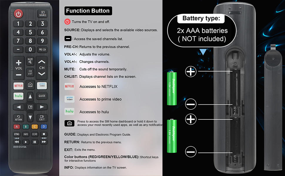 Universal Remote for All Samsung TV Remote