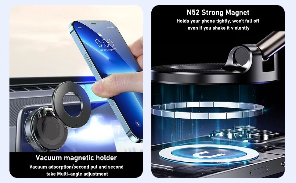magnetic phone mount for car