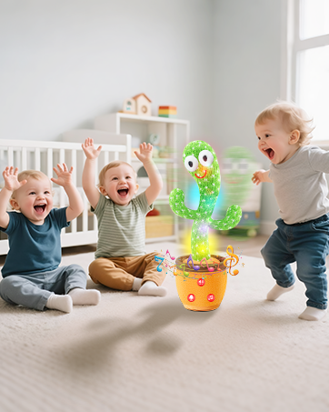 talking cactus toy 