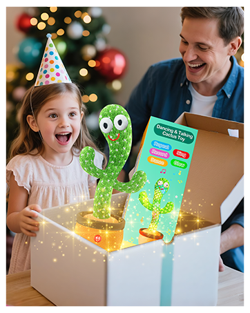 talking cactus toy 