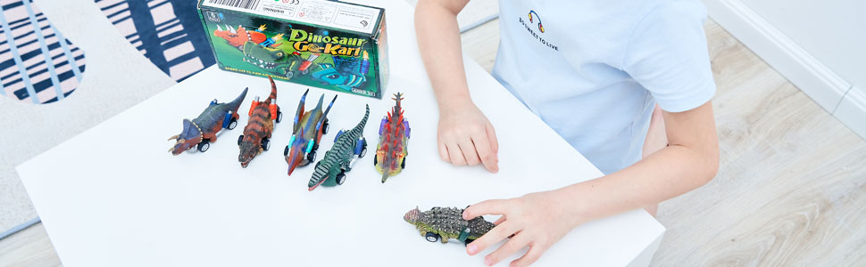 dinosaur cars pull back toys