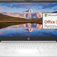 HP 14" Ultral Light Laptop for Students and Business, Intel Quad-Core, 8GB RAM, 192GB Storage(64GB eMMC+128GB Ghost Manta SD Card), 1 Year Office 365, USB C, Win 11 S - Image 8